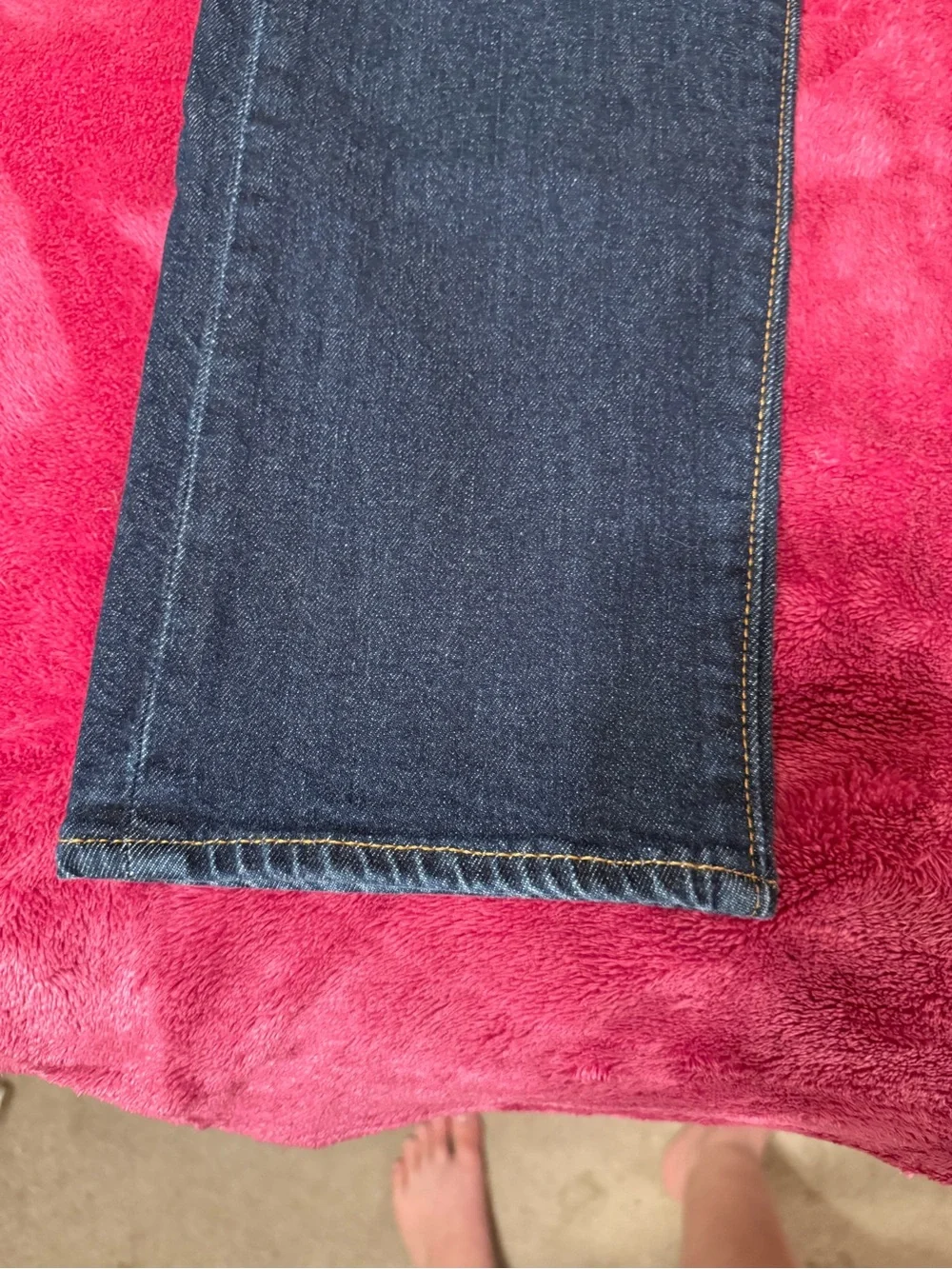 Levi's Men's Dark Blue Bootcut Jeans